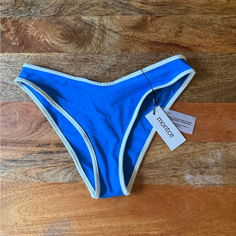 Asul Cream Binded Lulu Bikini Bottom